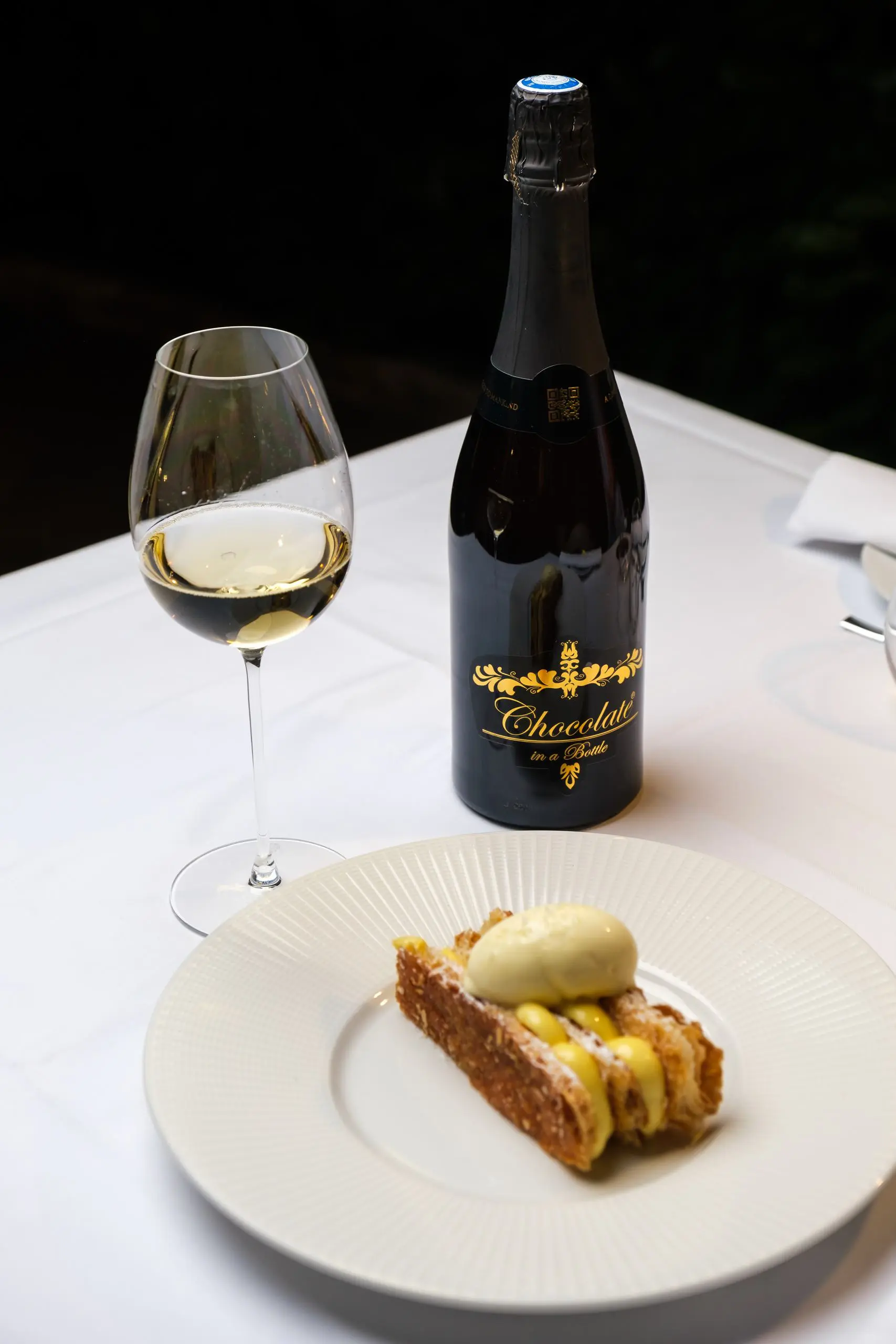 Millefeuille au sel, à la crème et... à la crème