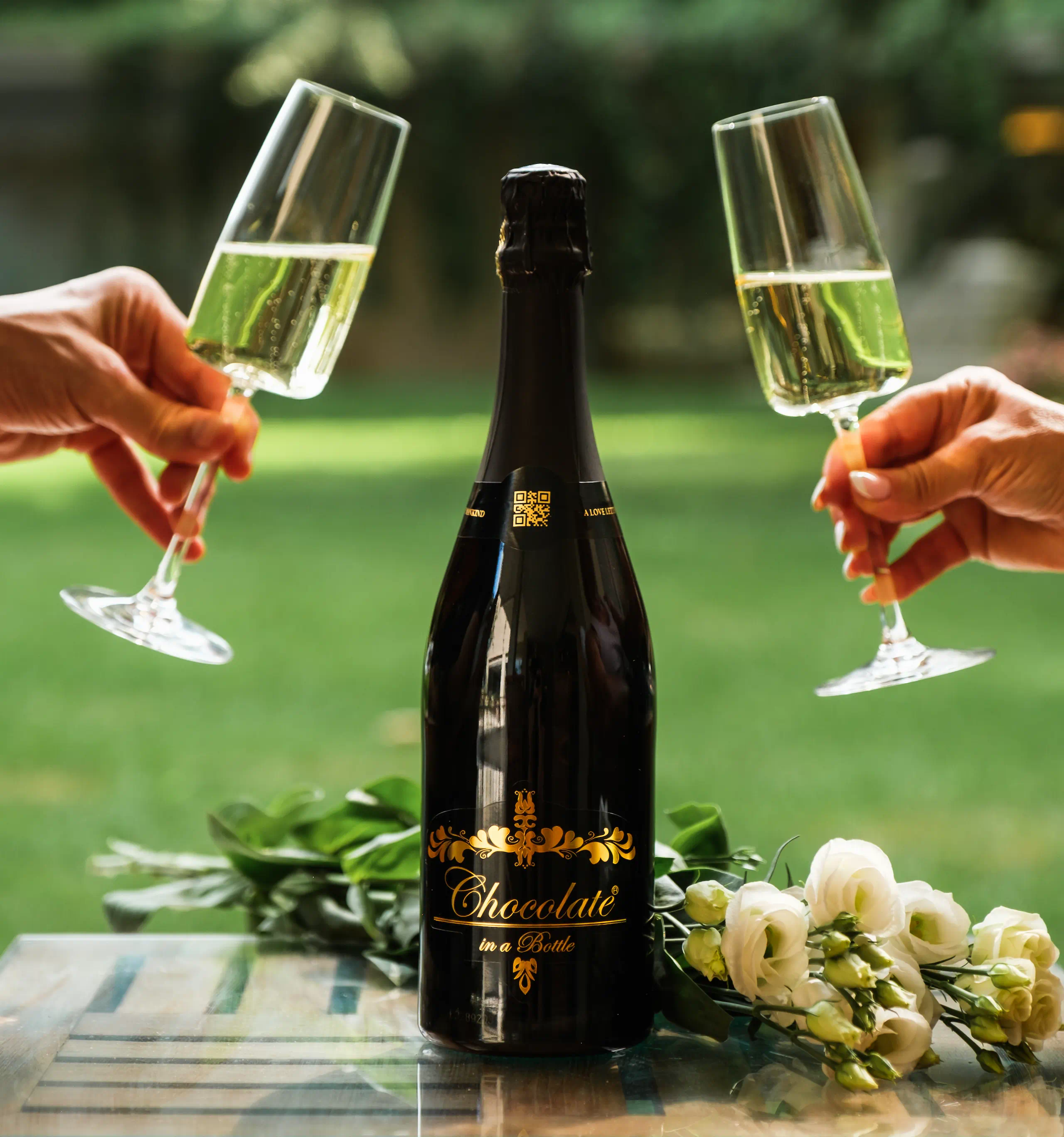 Chocolate in a Bottle bouteille originale